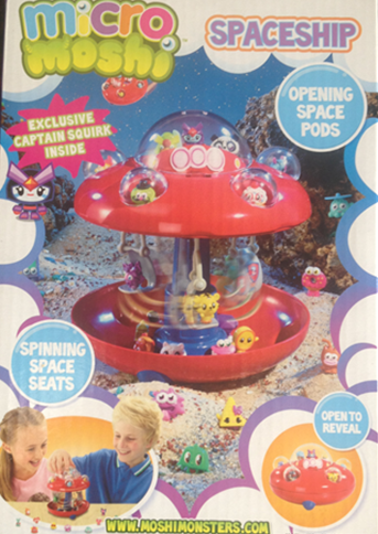 Review: We are zooming through the Sky to the Space with Micro Moshi Monsters Spaceship
