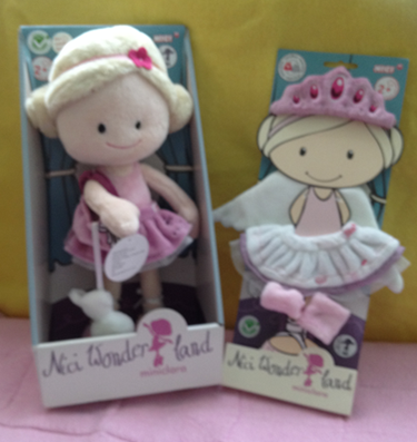 Review: Great Gizmos NICI Miniclara Doll and Ballerina Outfit Set