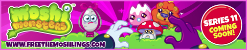 A long awaited excitement is now gradually released- Day 1 of Moshi Monsters Series 11 Countdown