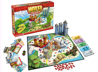 Review & Giveaway: Hotel Tycoon 3D board game from Esdevium Games