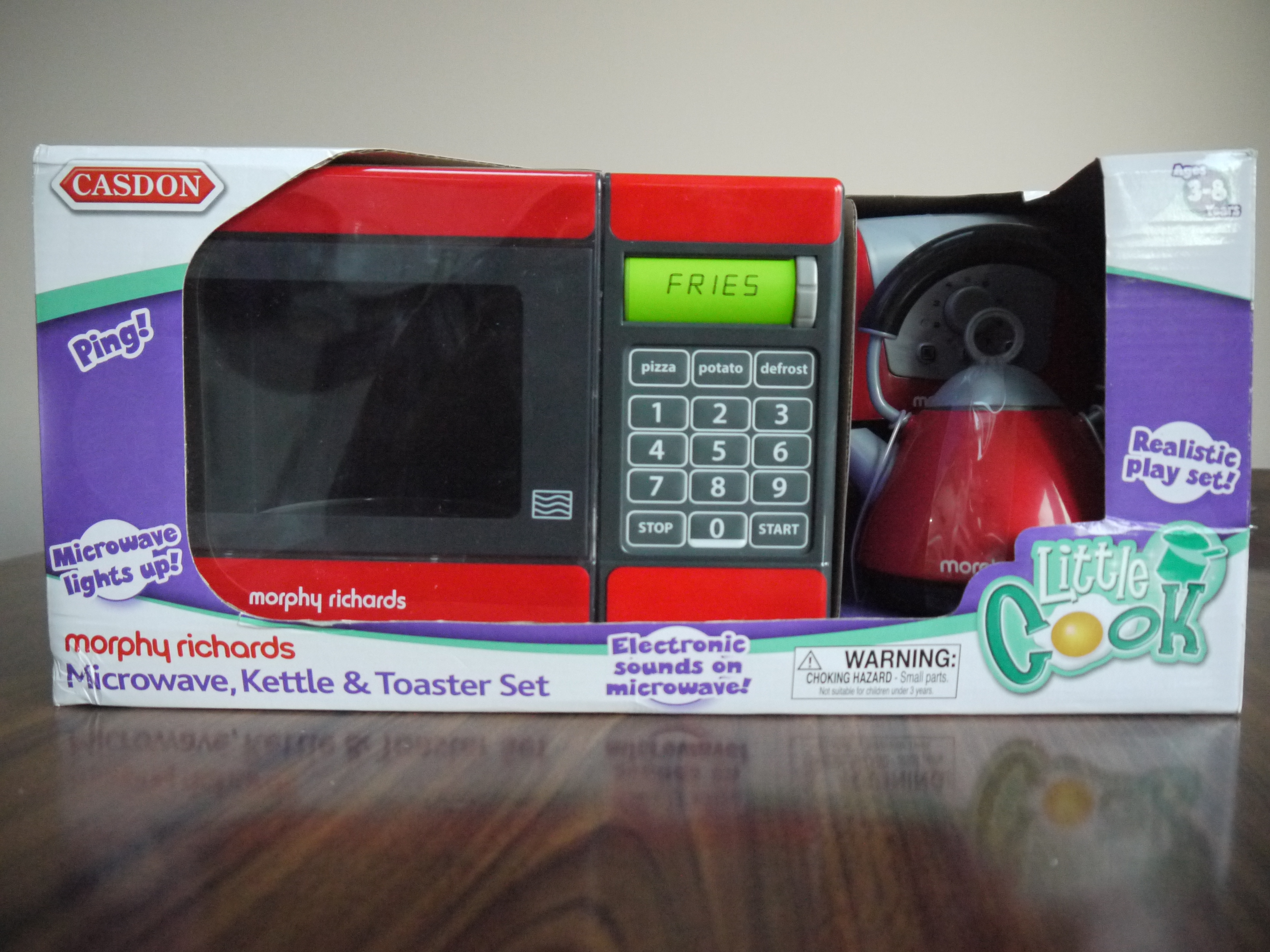 Review – Casdon Kitchen Set (Morphy Richards Microwave, Kettle and Toaster)