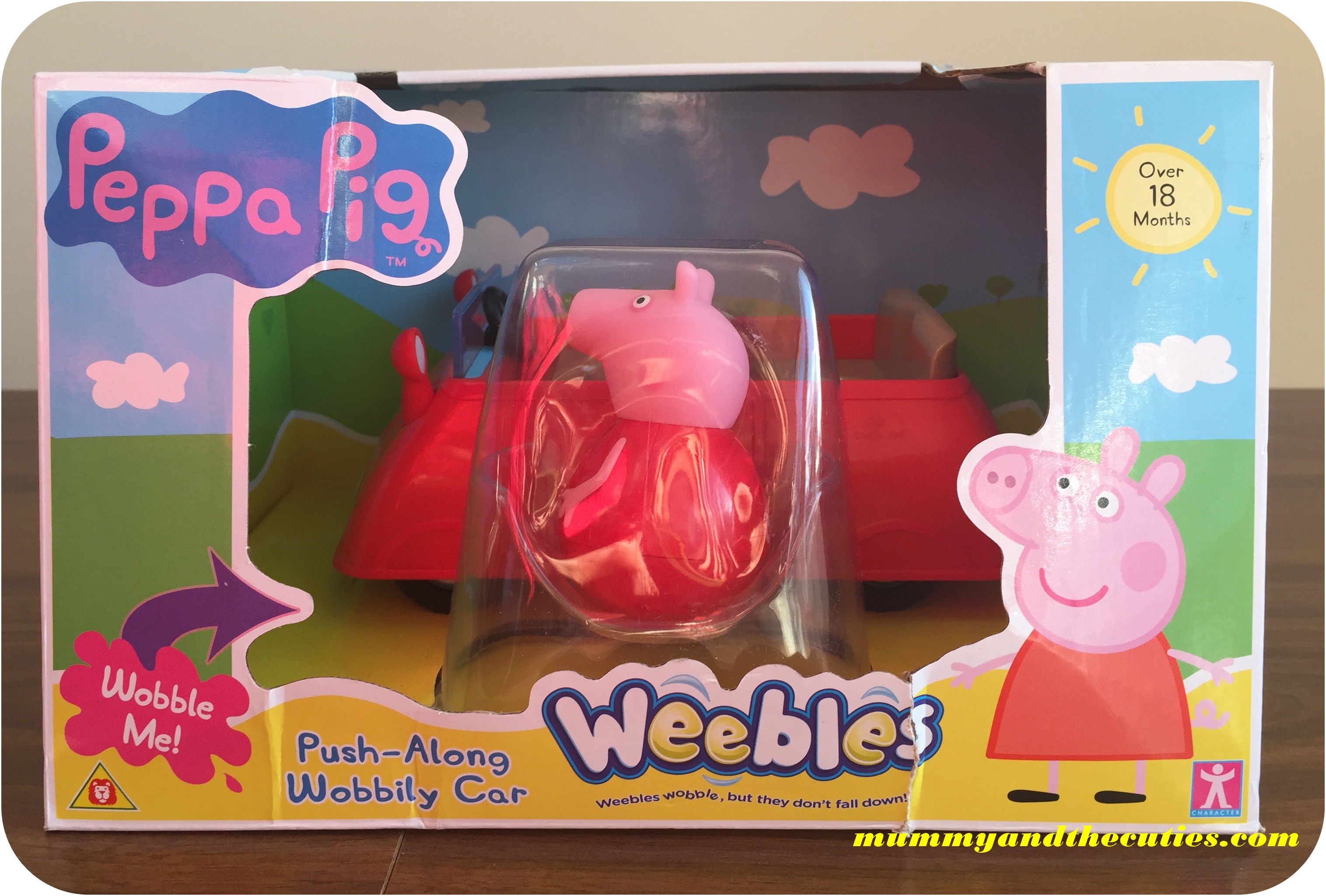 Peppa Pig Weebles Push Along Wobbily Car  – Review