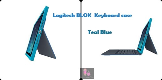 Logitech iPad Air 2 Keyboard Case - Teal and Blue