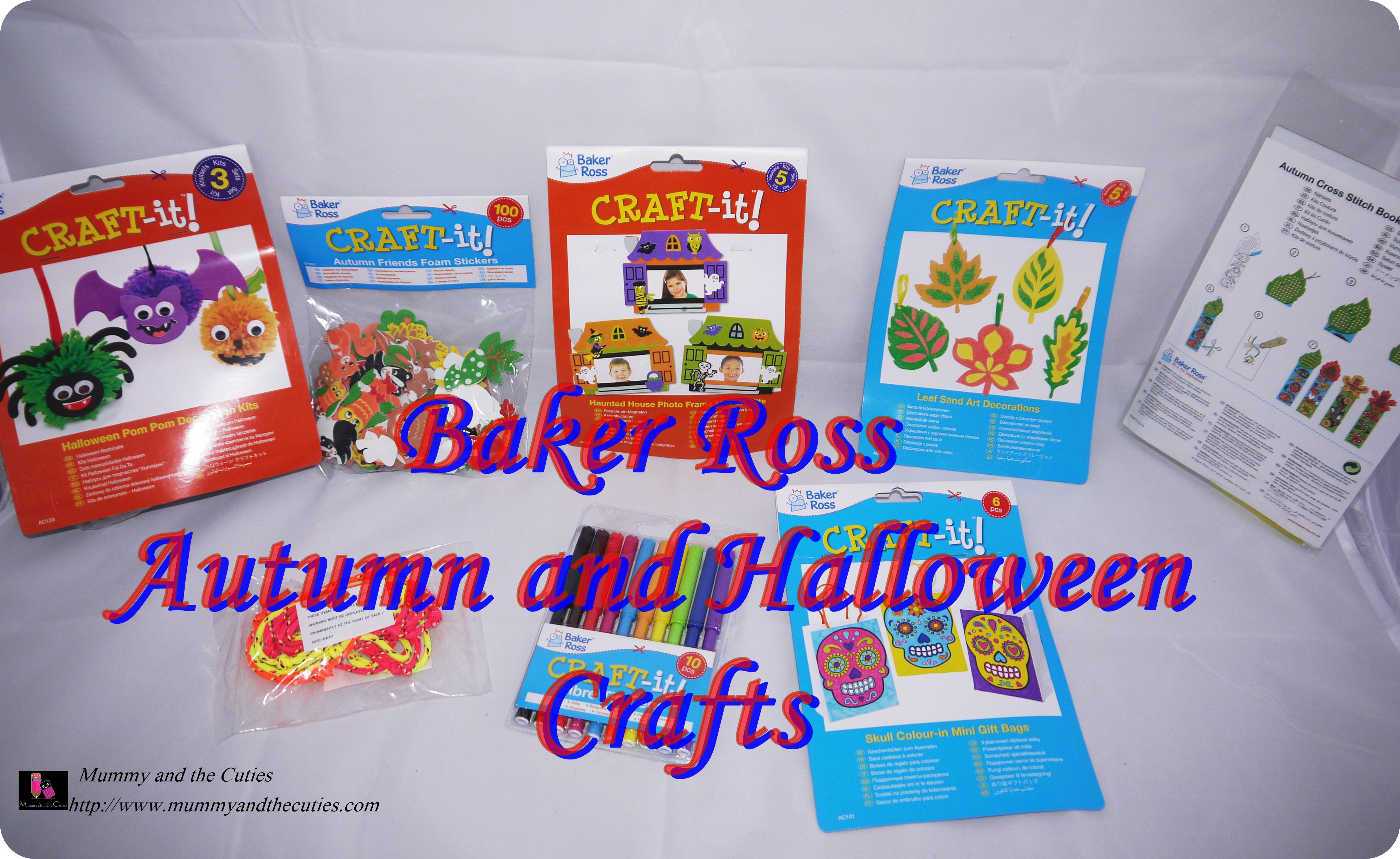 Autumn and Halloween crafting from Baker Ross