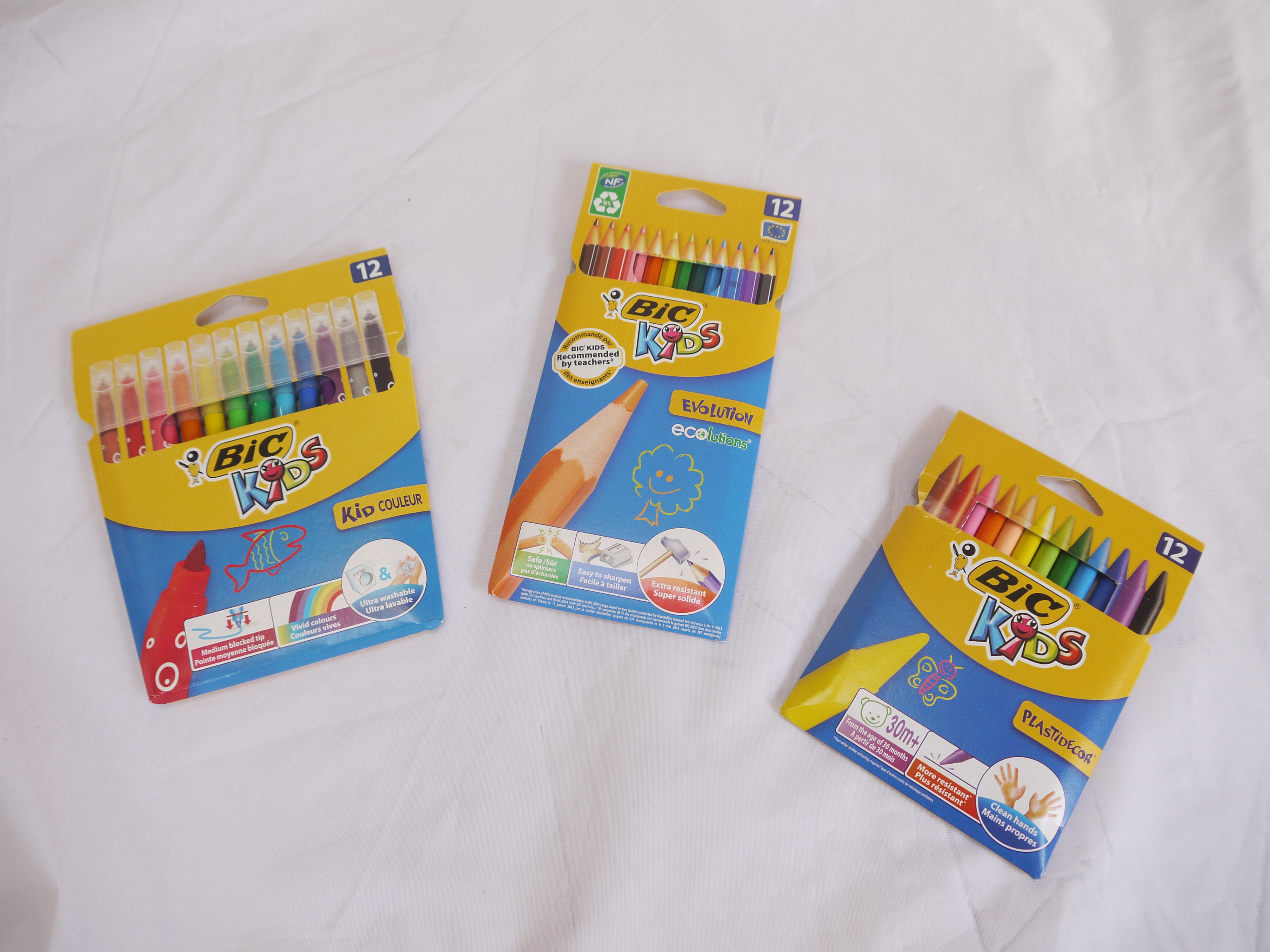 Colouring with BIC® KIDS colouring range – Mummy and the Cuties
