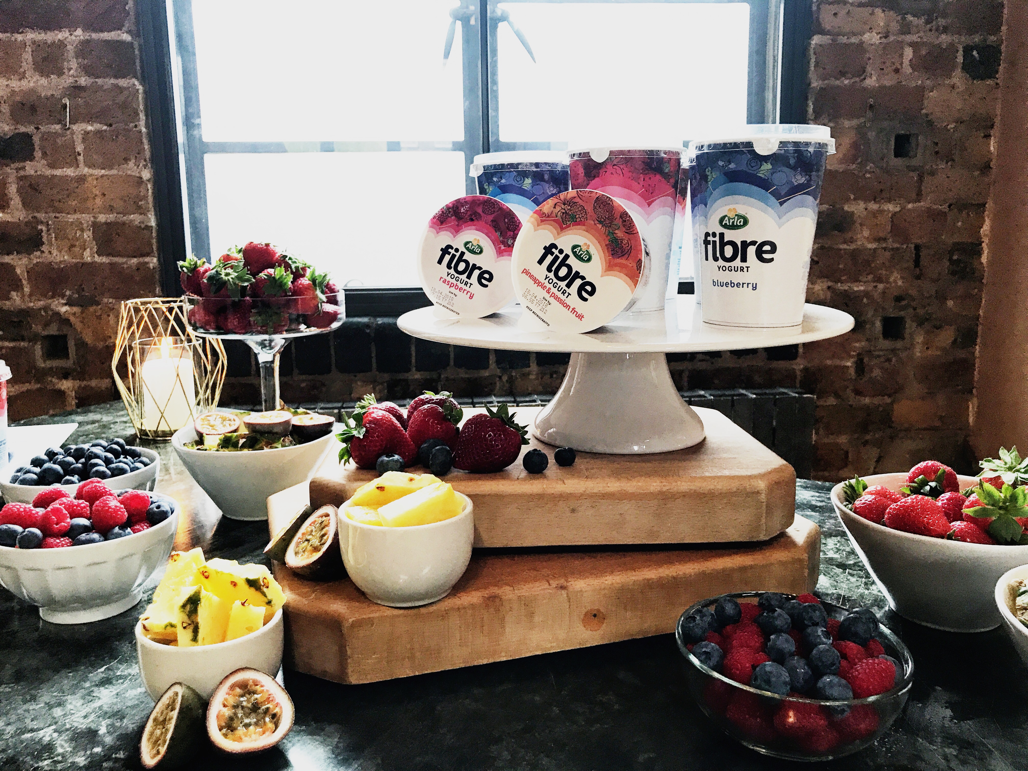 A Fibre rich diet with Arla Fibre Yogurt!