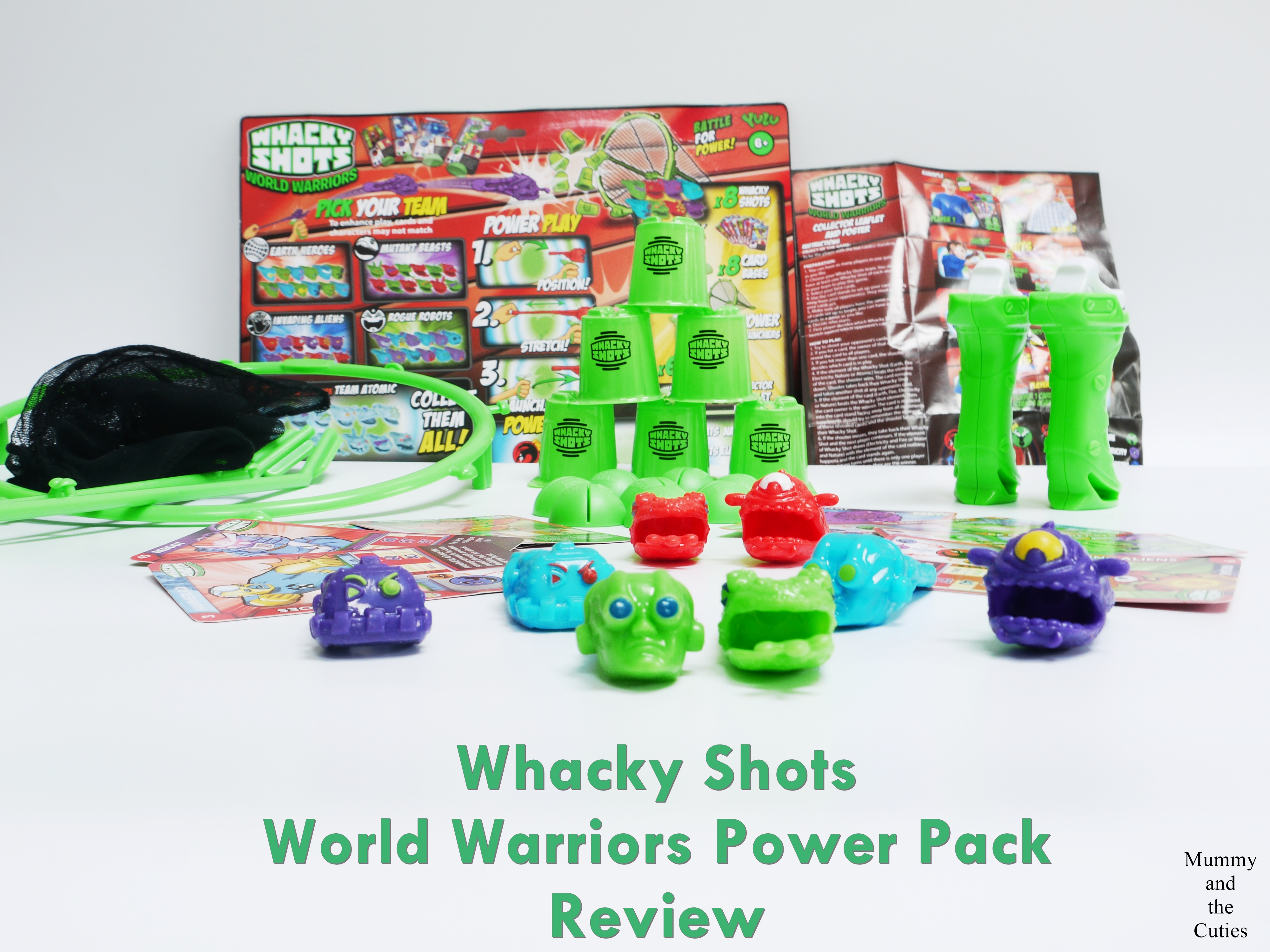Review – Whacky Shots World Warriors Power Pack